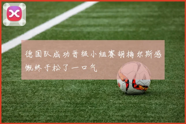 德国队成功晋级小组赛胡梅尔斯感慨终于松了一口气